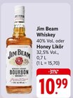 Aktuelles Whiskey oder Honey Likör Angebot bei EDEKA in Karlsruhe ab 10,99 €