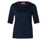 Tchibo im Supermarkt - Feinstrickpullover, dunkelblau Angebot im Prospekt Feinstrickpullover, dunkelblau bei Tchibo im Supermarkt im Prospekt "" für 17,99 €
