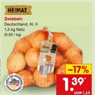 Zwiebeln im Netto Marken-Discount Prospekt Zwiebeln von Heimat im aktuellen Netto Marken-Discount Prospekt für 1,39 €