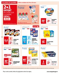 Offre Mascarpone dans le catalogue Auchan Hypermarché du moment à la page 38
