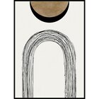 KUNSTDRUCK Schwarz, Goldfarben Abstraktes 51,5/71,5 cm von Monee im aktuellen XXXLutz Prospekt für 29,99 €