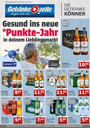 Getränke Quelle WVG Prospekt für Meuselwitz mit 4 Seiten Getränke Quelle WVG Prospekt für Meuselwitz: "...einfach mehr drin", 4 Seiten, 07.01.2025 - 18.01.2025
