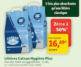 Promo Litières Catsan Hygiène Plus à 16,49 € dans le catalogue Maxi Zoo à Calas