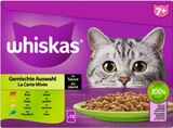 Gemischte oder Klassik Auswahl Katzennahrung Angebote von Whiskas bei REWE Albstadt für 3,99 €