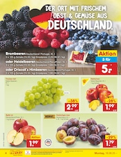 Aktueller Netto Marken-Discount Prospekt mit Obst, "Aktuelle Angebote", Seite 4