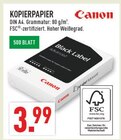 Kopierpapier im Angebot bei Marktkauf in Beckum Kopierpapier Angebote von Canon bei Marktkauf Beckum für 3,99 €