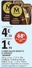 4 cône noisette & chocolat - MAGNUM dans le catalogue E.Leclerc