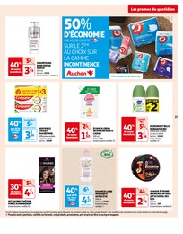 Prix et réduction Cosmétiques dans le prospectus Auchan Hypermarché en cours Offre Cosmétiques dans le catalogue Auchan Hypermarché du moment à la page 37