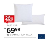 Aktuelles 3-Kammer-Kopfkissen „Aida“ Angebot bei XXXLutz Möbelhäuser in Freiburg (Breisgau) ab 69,99 €