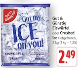 Eiswürfel bei EDEKA im Meisenheim Prospekt für 2,49 €