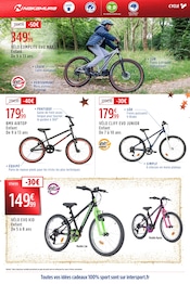 Bmx Angebote im Prospekt "DU SPORT ACCESSIBLE À TOUS, C'EST ÇA LA MAGIE DE NOËL !" von Intersport Bmx Angebote im Prospekt "DU SPORT ACCESSIBLE À TOUS, C'EST ÇA LA MAGIE DE NOËL !" von Intersport auf Seite 13