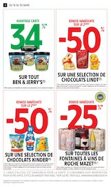 Kinder Surprise Angebote im Prospekt "34% D'ÉCONOMIES SUR UNE SÉLECTION DE PRODUITS" von Intermarché auf Seite 4