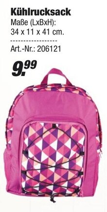 Kühlrucksack bei Rofu Kinderland in Augsburg Kühlrucksack im Angebot bei Rofu Kinderland Augsburg für 9,99 €