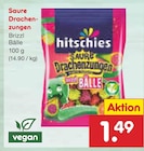 Saure Drachenzungen Brizzl Bälle Angebote von hitsches bei Netto Marken-Discount Herne für 1,49 €