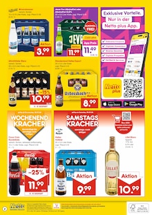 Coca Cola im Netto Marken-Discount Prospekt "DER ORT, AN DEM DU IMMER AUSGEZEICHNETE PREISE FINDEST." mit 2 Seiten (Augsburg)