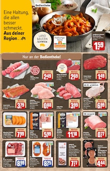 Rindfleisch im REWE Prospekt "Dein Markt" mit 26 Seiten (Reutlingen)