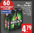 Aktuelles Pils oder Mix-Bier Angebot bei EDEKA in Herne ab 4,79 €