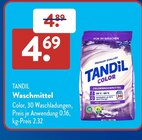 Waschmittel von TANDIL im aktuellen ALDI SÜD Prospekt für 4,69 €