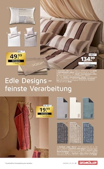 Bettwäsche im aktuellen Segmüller Prospekt (Wiesbaden) Bettwäsche im Segmüller Prospekt "Wohndesign - Inspirierende Ideen für Ihr Zuhause" mit 32 Seiten (Wiesbaden)