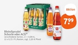 Schorle von RhönSprudel für 7,99 € bei tegut im Angebot Schorle von RhönSprudel im aktuellen tegut Prospekt