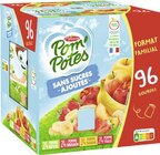 Pom’Potes sans sucres ajoutés Nature Brugnon Banane Fraise - MATERNE à 29,90 € dans le catalogue Géant Casino