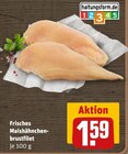 Aktuelles Frisches Maishähnchenbrustfilet Angebot bei REWE in Ingolstadt ab 1,59 €