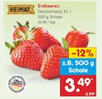 Erdbeeren von HEIMAT für 3,49 € bei Netto Marken-Discount im Angebot Erdbeeren von HEIMAT im aktuellen Netto Marken-Discount Prospekt