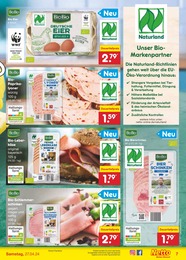 Bio Eier Angebot im aktuellen Netto Marken-Discount Prospekt auf Seite 7