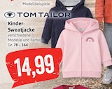 Kinder-Sweatjacke Angebote von Tom Tailor bei Kaufhaus Stolz Neumünster für 14,99 €