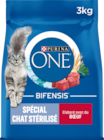 CROQUETTES POUR CHAT STÉRILISÉ AU BOEUF PURINA ONE - PURINA dans le catalogue Auchan Hypermarché
