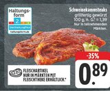 Aktuelles Schweinekammsteaks Angebot bei EDEKA in Jena ab 0,89 €