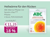 Wärme-Pflaster mit Sensitiv-Vlies bei mea - meine apotheke im Prospekt "" für 11,25 €