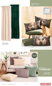 Kissen im Segmüller Prospekt "Heimtextilien Spezial" mit 20 Seiten (München)