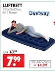 Luftbett Angebote von Bestway bei Wreesmann Dresden für 7,99 €