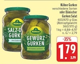 EDEKA - Gurken Angebot im Prospekt Gurken bei EDEKA im Prospekt "" für 1,79 €