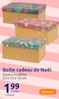 Boîte cadeau de Noël à 1,99 € dans le catalogue Action