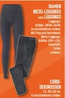 DAMEN NICKI-LEGGINGS oder LEGGINGS im Angebot bei Marktkauf in Beckum DAMEN NICKI-LEGGINGS oder LEGGINGS Angebote bei Marktkauf Beckum für 7,00 €