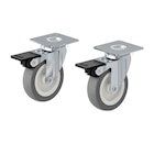 Rollen, drehbar mit Bremse grau Angebote von RILL bei IKEA Hückelhoven für 7,99 €