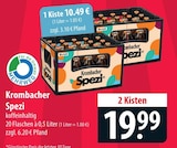 Spezi Angebote von Krombacher bei famila Nordost Norderstedt für 10,49 €