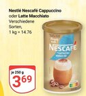 Aktuelles Nescafé Cappuccino Angebot bei GLOBUS in Bochum ab 3,69 €