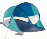 Pop-Up-Strandmuschel mit UV-Schutz im aktuellen V-Markt Prospekt für 16,99 €