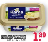 Aktuelle Margarine Angebote bei E center in Mannheim Aktuelles mit Butter extra streichzart ungesalzen Angebot bei E center in Mannheim ab 1,29 €