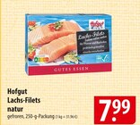 Hofgut Lachs-Filets natur Angebote bei famila Nordost Flensburg für 7,99 €