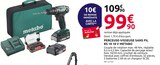 Perceuse-visseuse sans fil BS 18 18 V - Metabo - Mr.Bricolage à Nancy Perceuse-visseuse sans fil BS 18 18 V - Metabo en promo chez Mr.Bricolage Nancy à 99,90 €