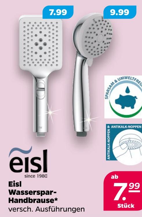 Wasserspar-Handbrause