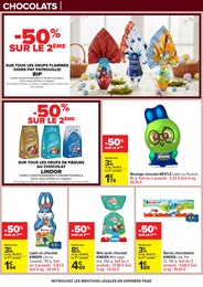 Offre Kinder Chocolat dans le catalogue Carrefour du moment à la page 50