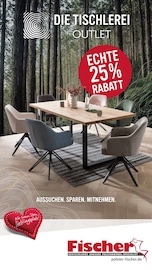 Aktueller Polstermöbel Fischer Prospekt mit Esstisch, "Holztische", Seite 1