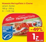 Heringsfilets in Creme Angebote von Hawesta bei Netto Marken-Discount Kiel für 1,00 €