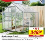Gewächshaus „Franzi“ im Angebot bei toom Baumarkt in Elmshorn Gewächshaus „Franzi“ Angebote bei toom Baumarkt Elmshorn für 349,99 €