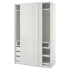 Aktuelles Kleiderschrank weiß/hellgrau 150x66x236 cm Angebot bei IKEA in Göttingen ab 888,00 €